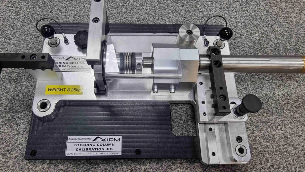 steering column calibration jig